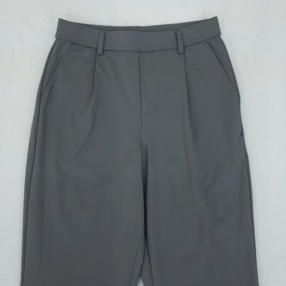 Halara Flex Daystretch High Waist Work Flare Pants Womens Small Gray New - Picture 4 of 14